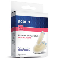 ACERIN plastry na pęcherze 6 szt.